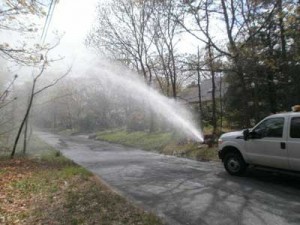 Annual Water Main Flushing